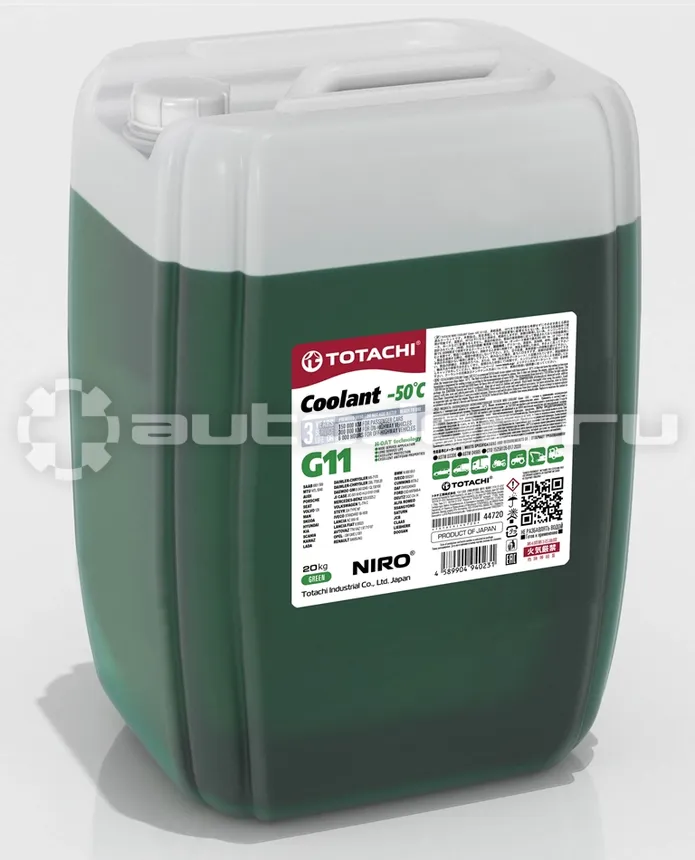 TOTACHI NIRO COOLANT GREEN G11 -50°C