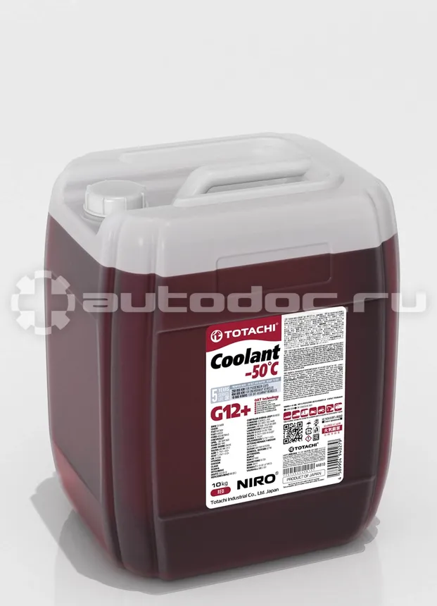TOTACHI NIRO COOLANT RED G12+ -50°C