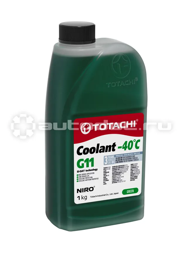 TOTACHI NIRO COOLANT GREEN -40 G11