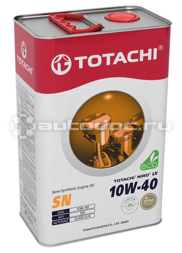 TOTACHI NIRO LV Semi-Synthetic 10W-40 SP, SN PLUS