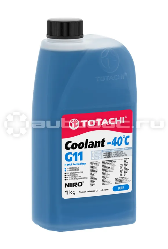 TOTACHI NIRO COOLANT BLUE -40 G11
