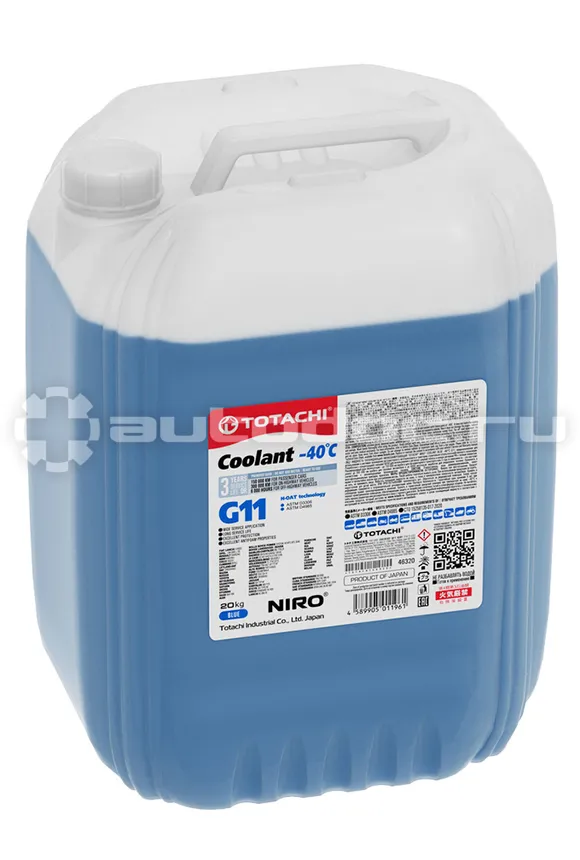 TOTACHI NIRO COOLANT BLUE -40 G11