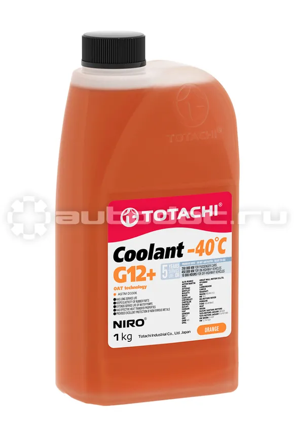 TOTACHI NIRO COOLANT ORANGE -40 G12+