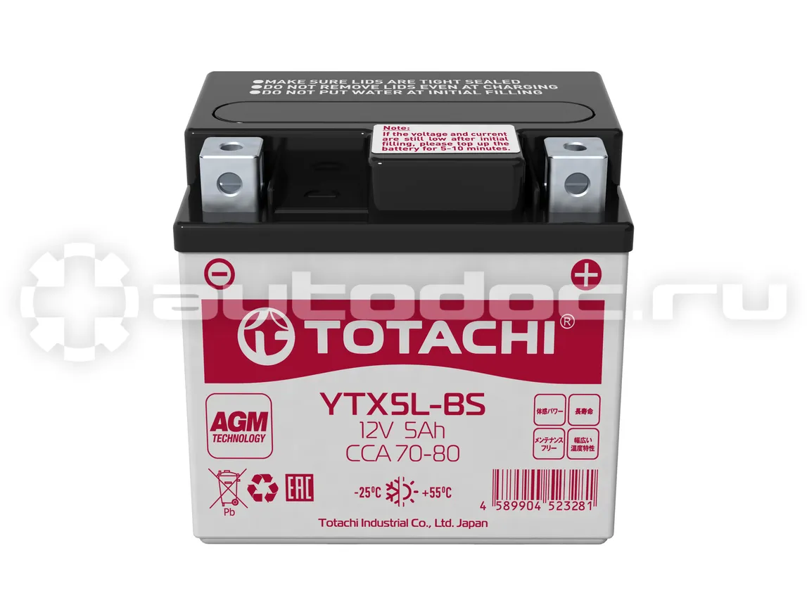 TOTACHI MOTO Аккумулятор