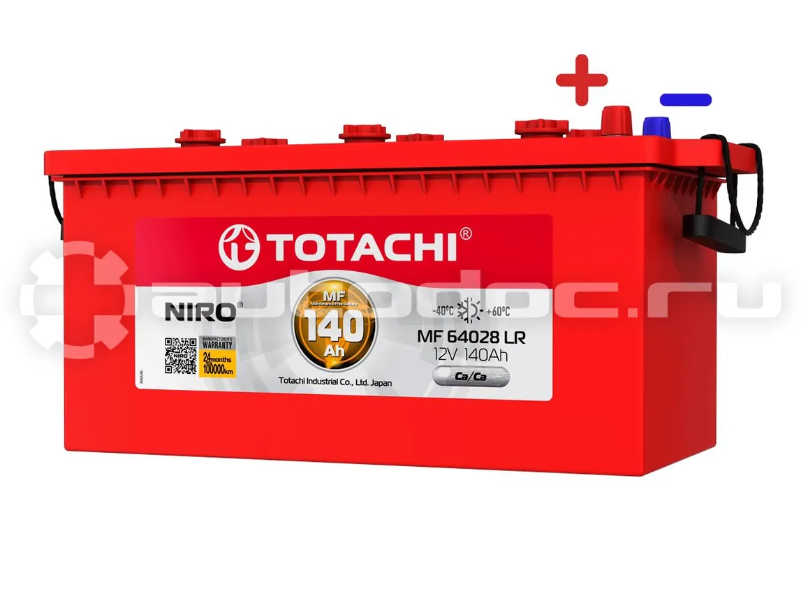 TOTACHI Аккумулятор NIRO MF 64028 LR