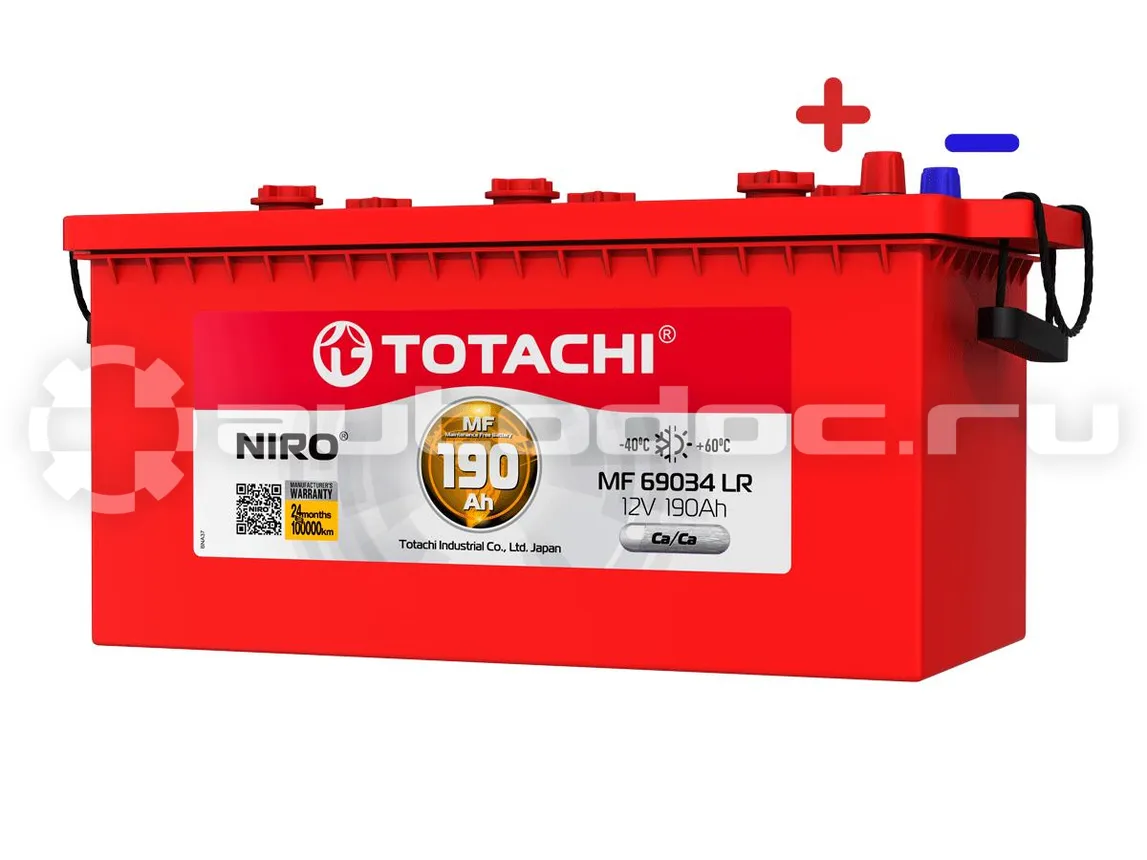 TOTACHI Аккумулятор NIRO MF 69034 LR