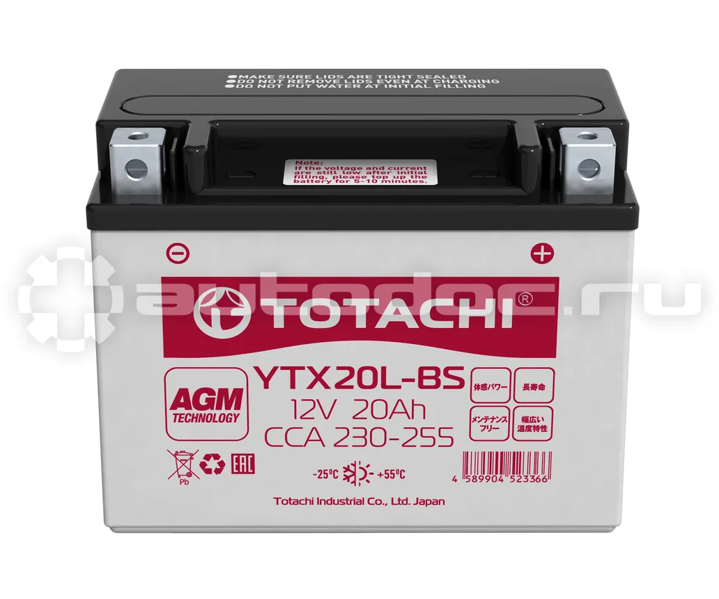 TOTACHI MOTO Аккумулятор