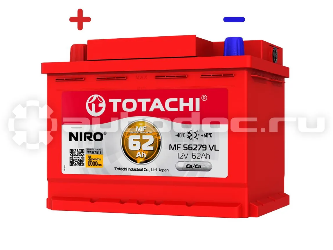 TOTACHI Аккумулятор NIRO MF 56279 VL