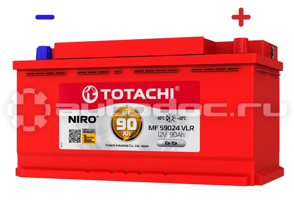 TOTACHI Аккумулятор NIRO MF 59024 VLR