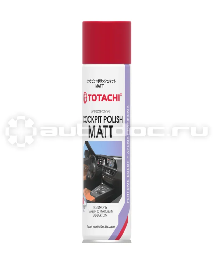 TOTACHI Полироль-очиститель COCKPIT POLISH MATT (Perfume)