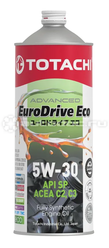 TOTACHI EURODRIVE ECO Fully Synthetic 5W-30 API SP, ACEA C2 | C3