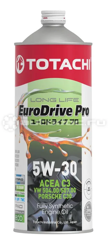 TOTACHI EURODRIVE PRO LL Fully Synthetic 5W-30 API SN, ACEA C3