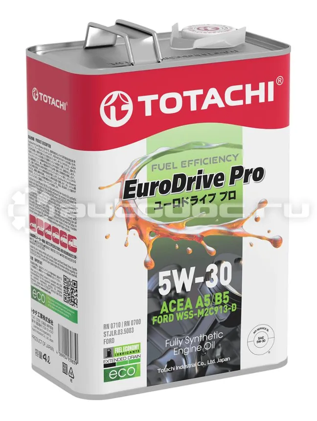 TOTACHI EURODRIVE PRO FE Fully Synthetic 5W-30 API SL, ACEA A5 | B5