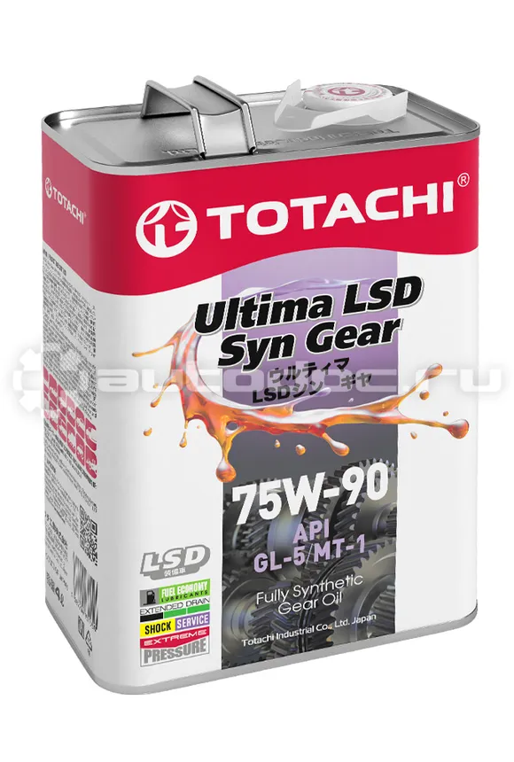 TOTACHI ULTIMA LSD SYN-GEAR 75W-90