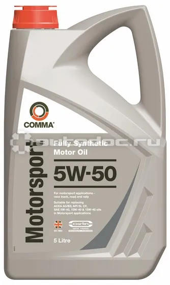 COMMA MOTORSPORT OIL 5W-50