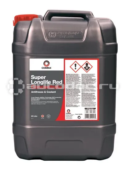 COMMA SUPER LONGLIFE RED-CONCENTRATED ANTIFREEZE