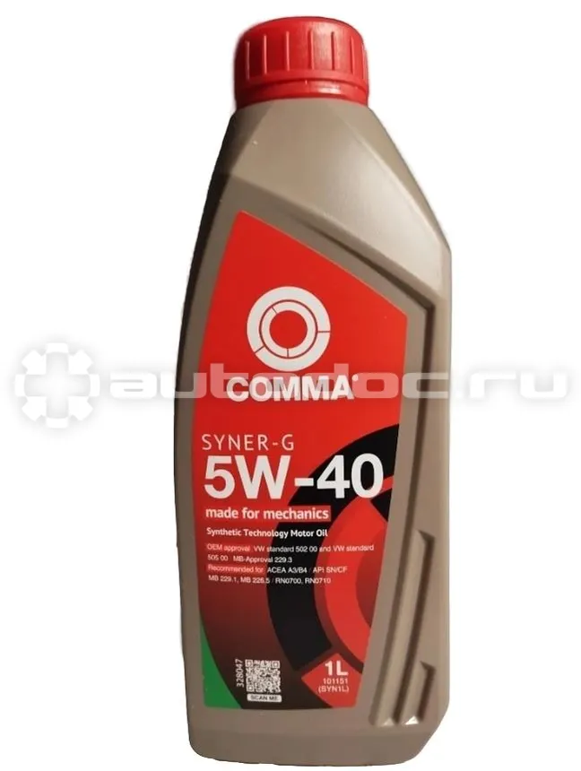 COMMA SYNER-G 5W-40