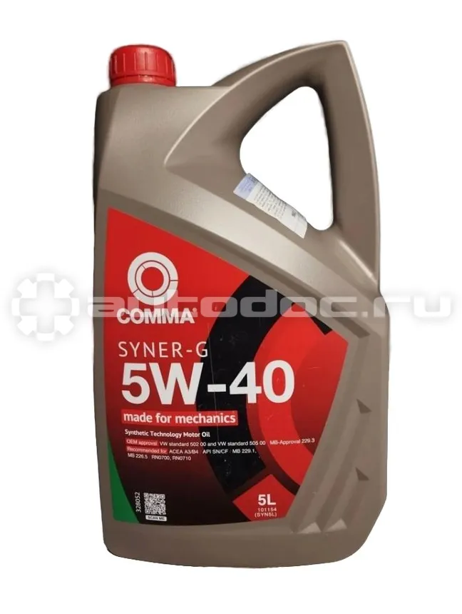 COMMA SYNER-G 5W-40