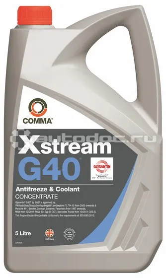 COMMA XSTREAM G40 ANTIFREEZE & COOLANT CONCENTRATE