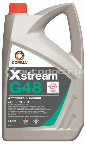 COMMA XSTREAM G48 ANTIFREEZE & COOLANT CONCENTRATE