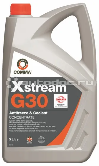 COMMA XSTREAM G30 ANTIFREEZE & COOLANT CONCENTRATE