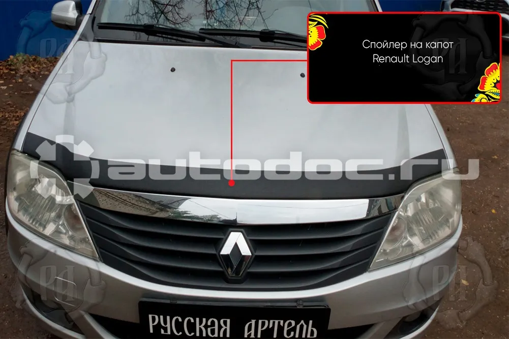 Спойлер на капот