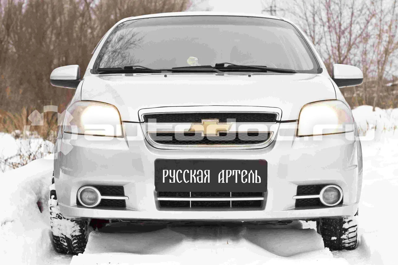 Зимняя заглушка решётки переднего бампера
