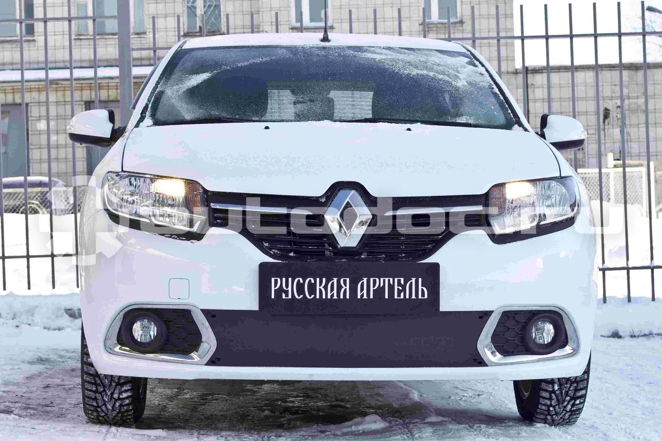 Зимняя заглушка решетки переднего бампера