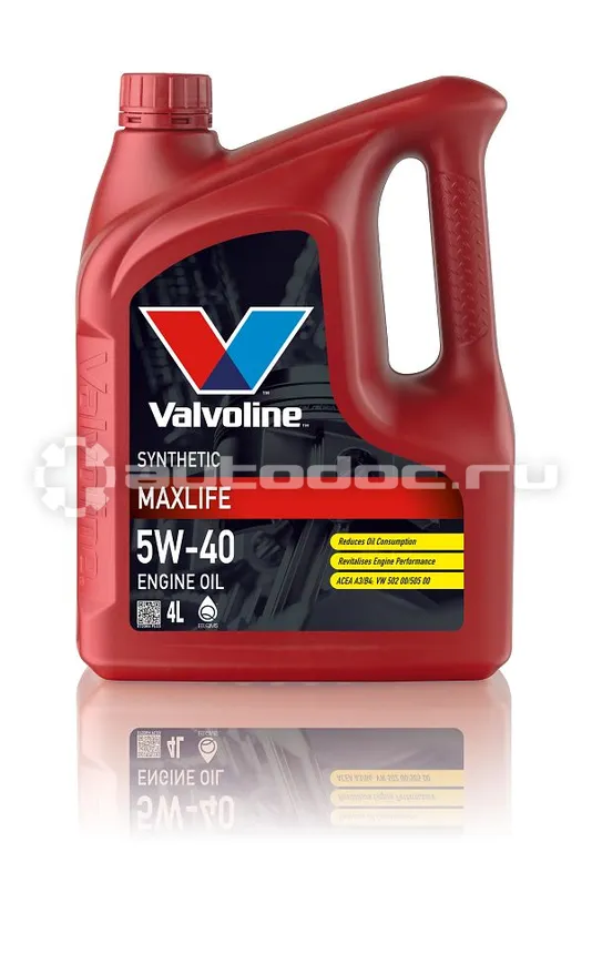 VALVOLINE MAXLIFE SAE 5W-40