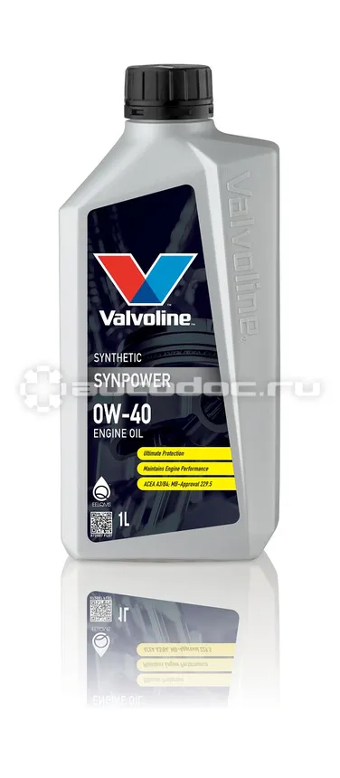 VALVOLINE SYNPOWER SAE 0W-40
