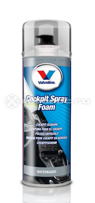 VALVOLINE COCKPIT SPRAY FOAM Спрей для салона