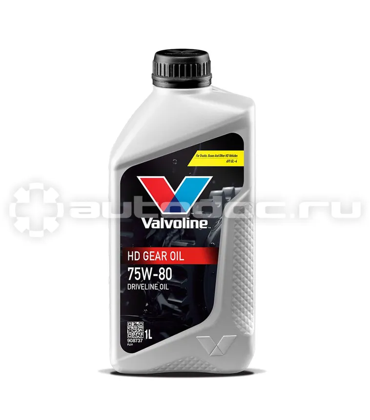 VALVOLINE HD GEAR OIL SAE 75W-80