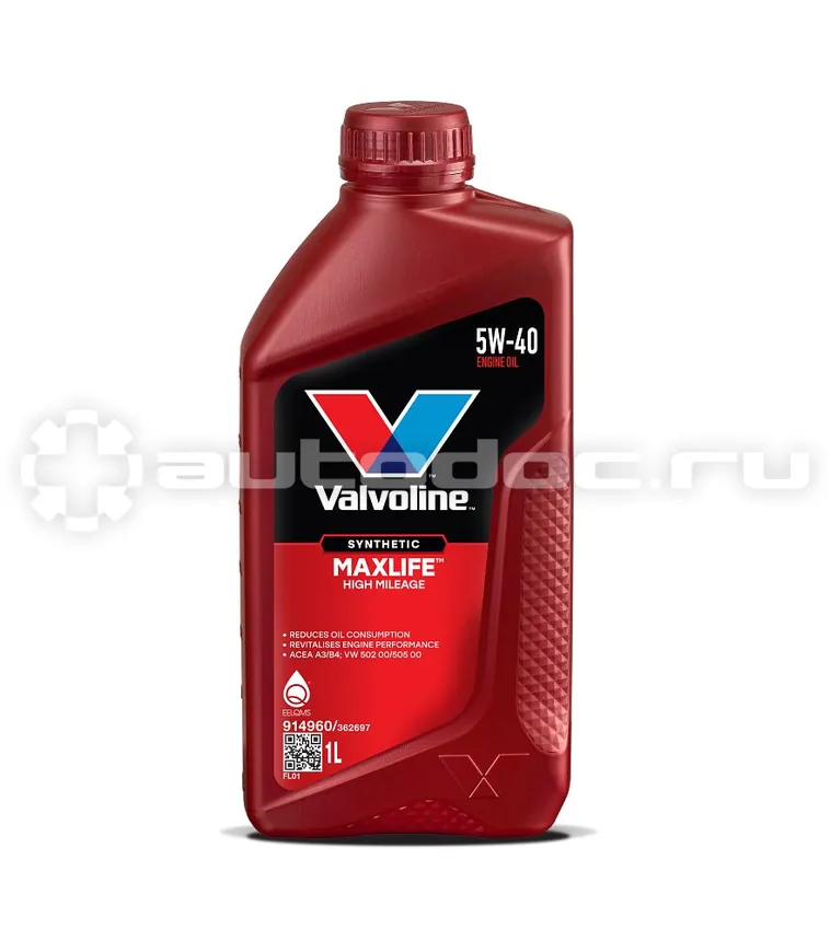 VALVOLINE MAXLIFE SAE 5W-40