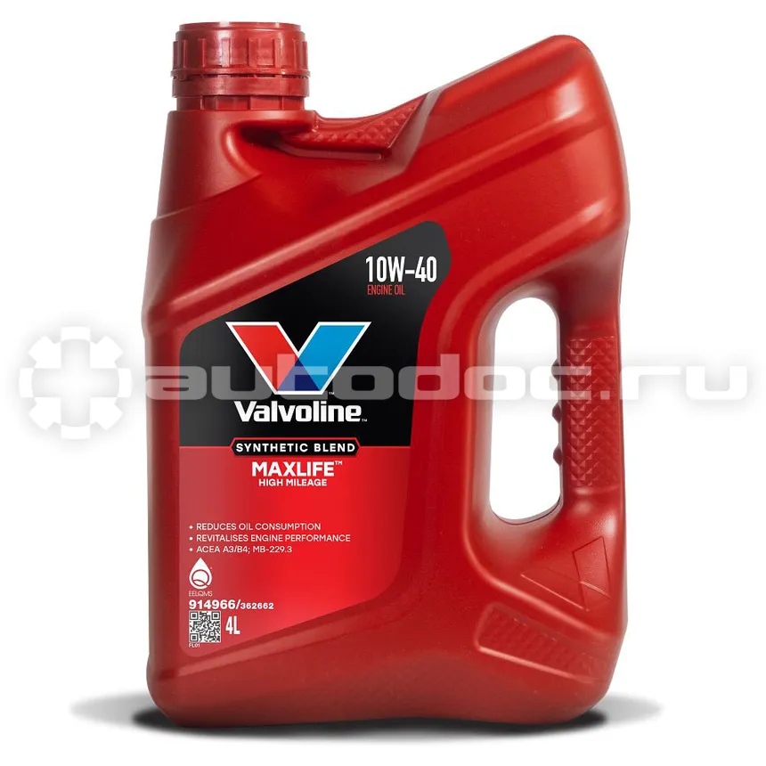 VALVOLINE MAXLIFE SAE 10W-40