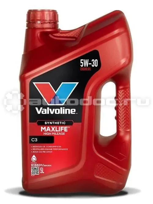 VALVOLINE MAXLIFE C3 SAE 5W-30