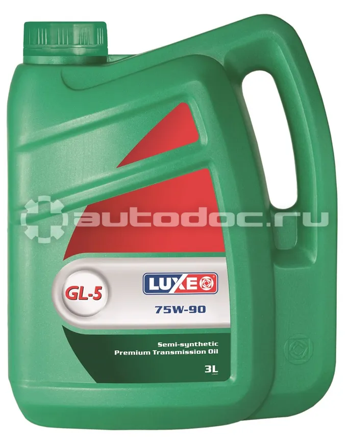 LUXE Premium Transmission oil 75W-90 Semi-synthetic (GL-5)