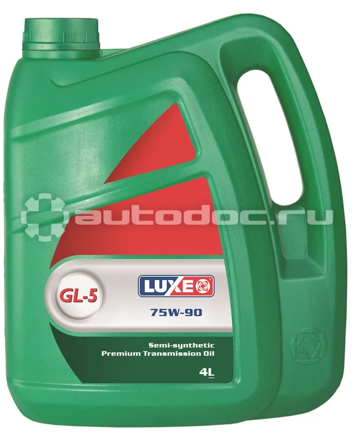 LUXE Premium Transmission oil 75W-90 Semi-synthetic (GL-5)
