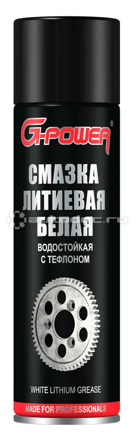 G-POWER Смазка литиевая с тефлоном, белая
