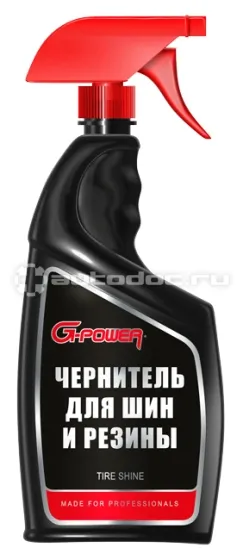 G-POWER TIRE SHINE Чернитель для шин и резины