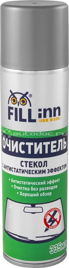 FILLINN GLASS CLEANER WITH ANTISTATIC EFFECT Очиститель стекол с антистатическим эффектом
