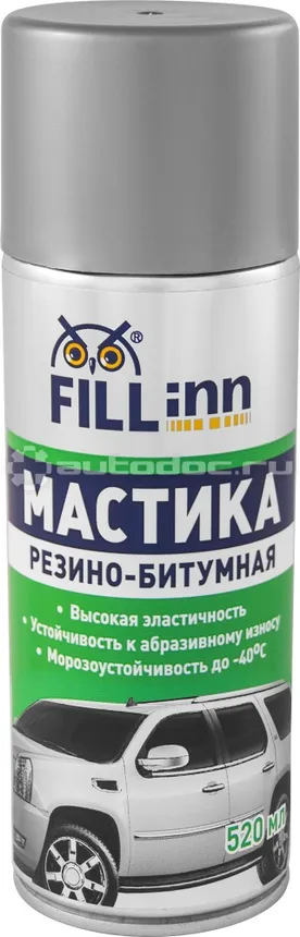 FILLINN UNDERCOATING WITH RUBBER Резино-битумная мастика