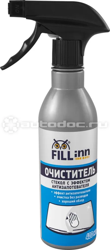 FILLINN GLASS CLEANER WITH ANTI-FOG EFFECT Очиститель стекол с эффектом антизапотевателя