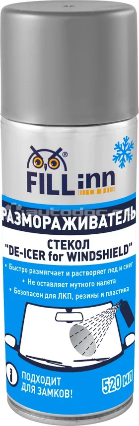 FILLINN DE-ICER Размораживатель стекол и замков