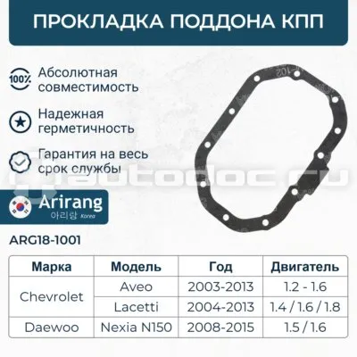 Прокладка поддона
