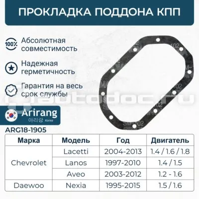Прокладка поддона