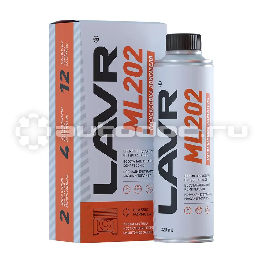 LAVR ML202 Препарат для раскоксовывания двигателя