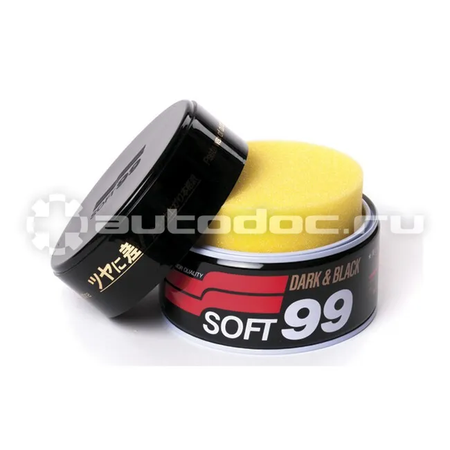 SOFT99 SOFT WAX Защитный полироль для кузова автомобиля, для темных а | м и цвета металлик