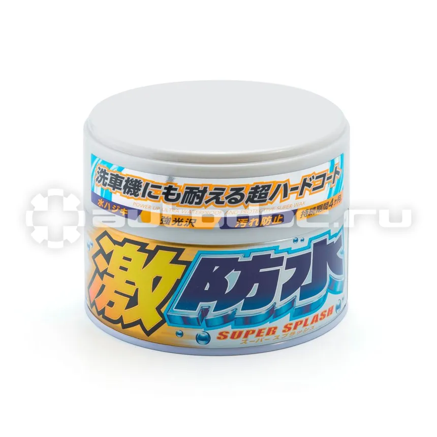 SOFT99 WATER BLOCK WAX Водоотталкивающий полироль, для светлых авто