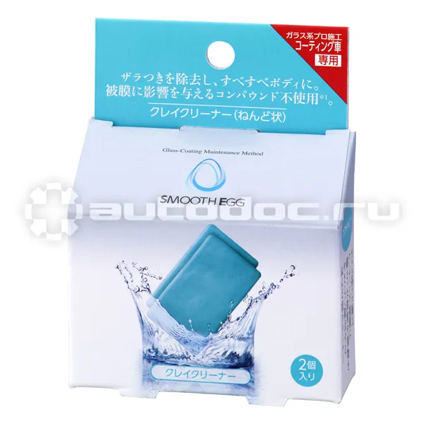 SOFT99 SMOOTH EGG CLAY BAR Абразивная глина для очистки кузова