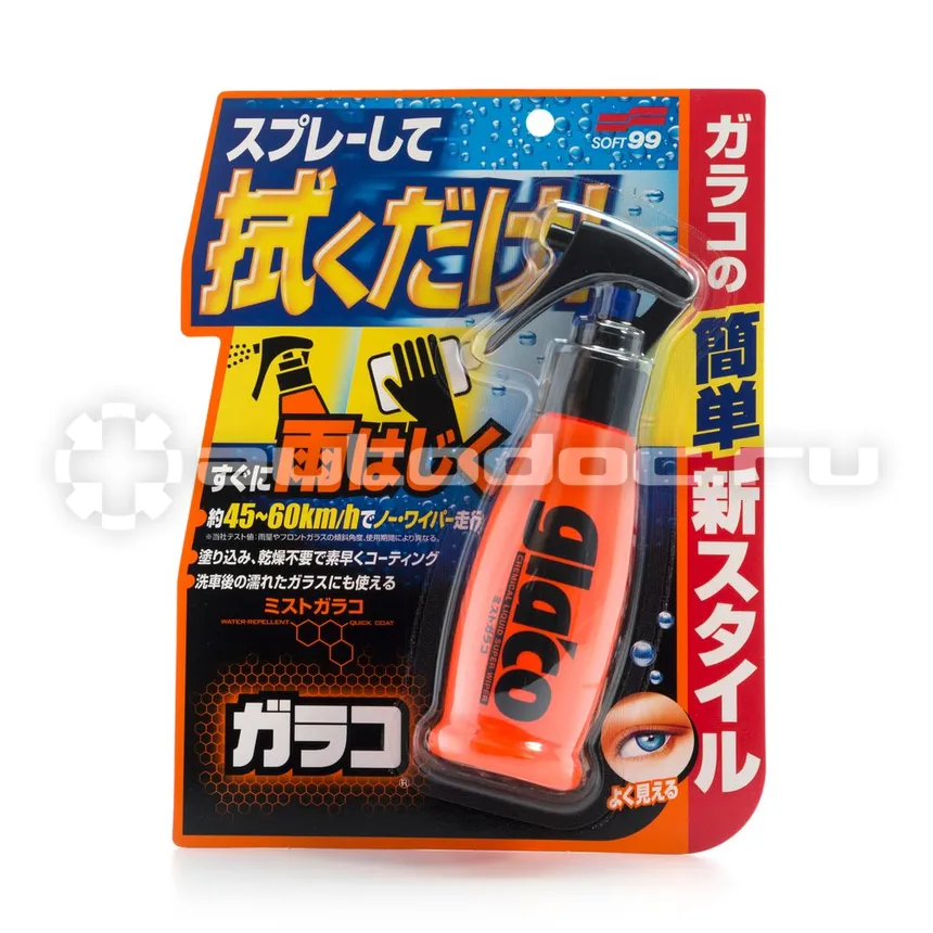 SOFT99 GLACO MIST TYPE Водоотталкивающее покрытие для стёкол